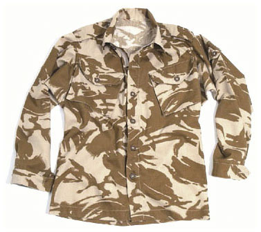 Official British Military Issue Lightweight Desert DPM Camo Combat Jacket / Shirt